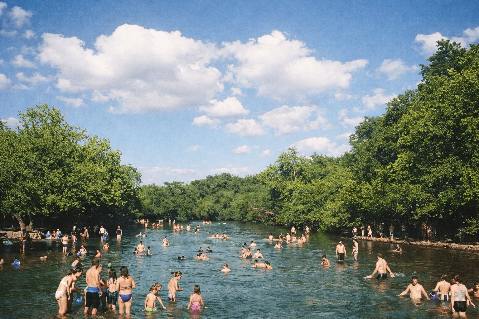 Barton Springs in Austin, Texas