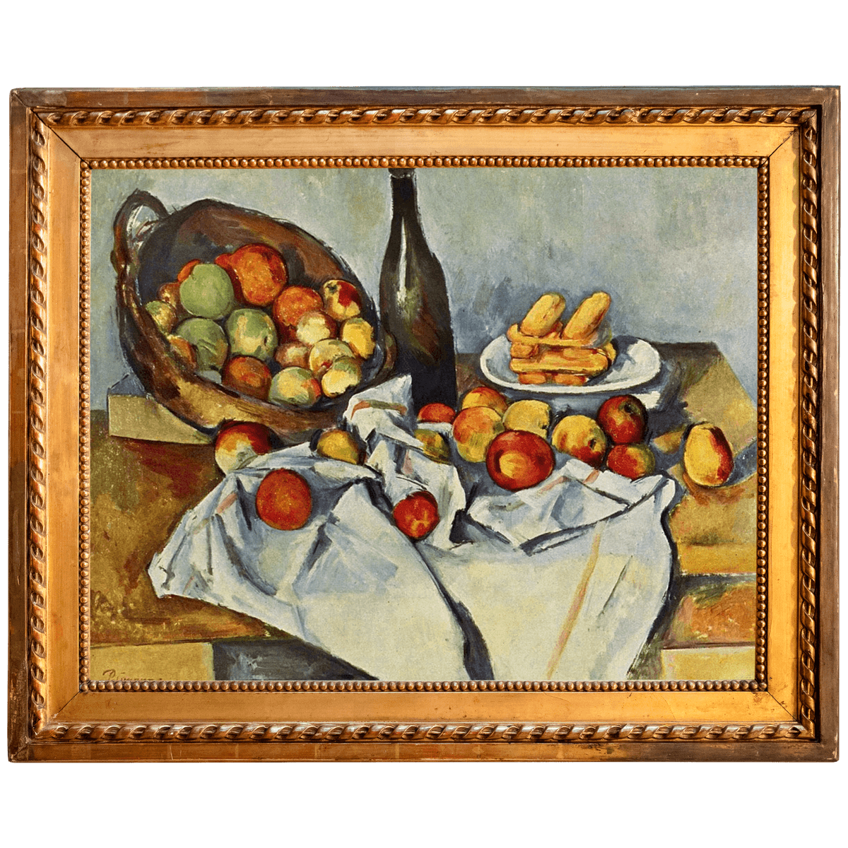 Impressionistic still life painting