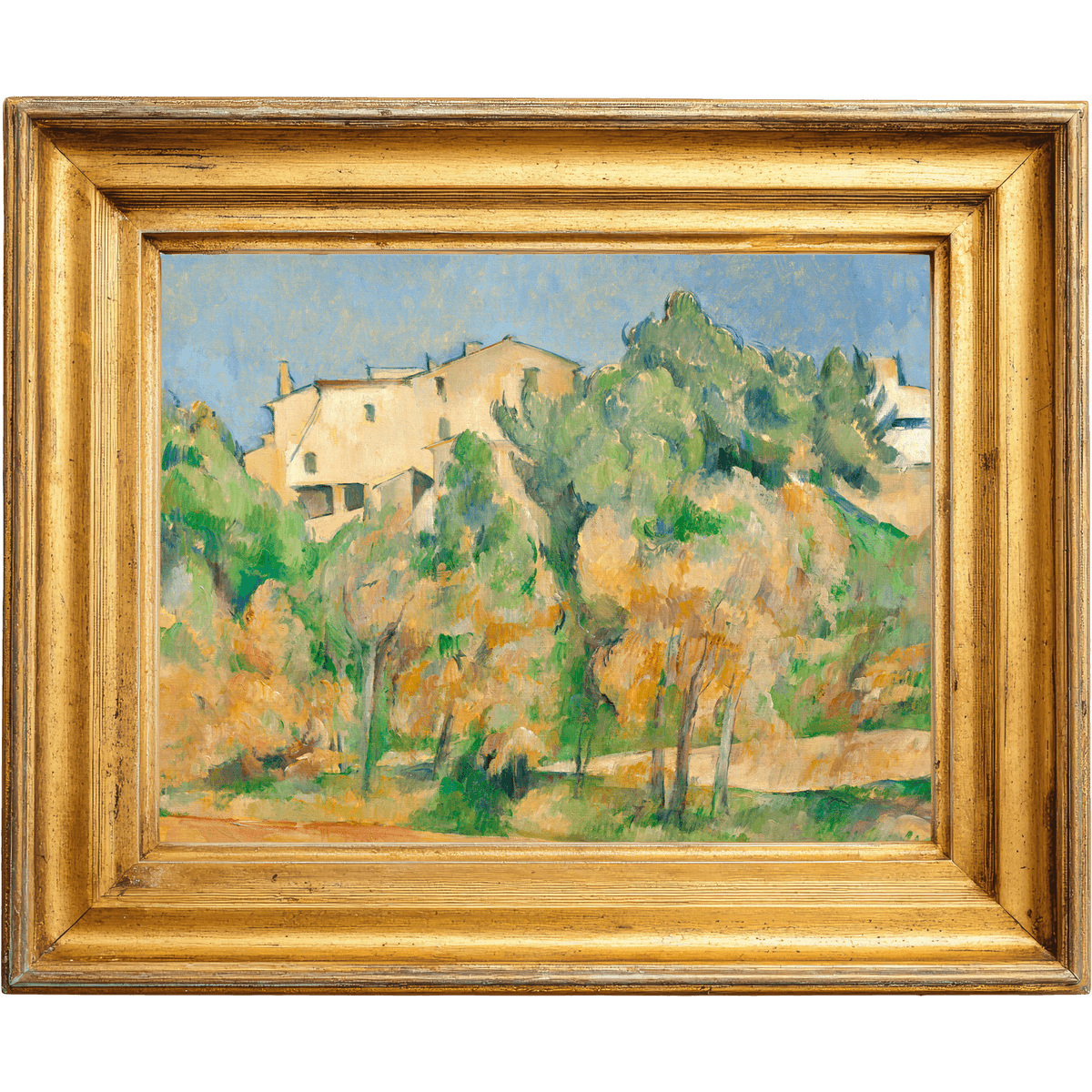 Impressionistic landscape painting